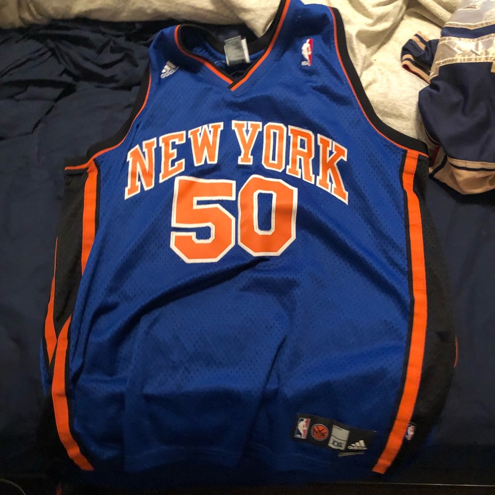 Rare zach randolph knicks authentic stitched jerz